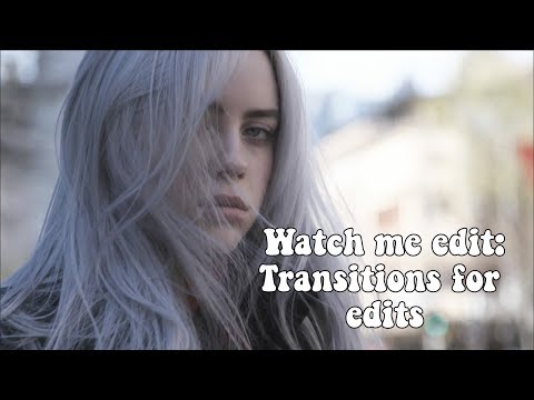 (っ◔◡◔)っ ♥ watch me edit: transitions for edits w/filmora ♥