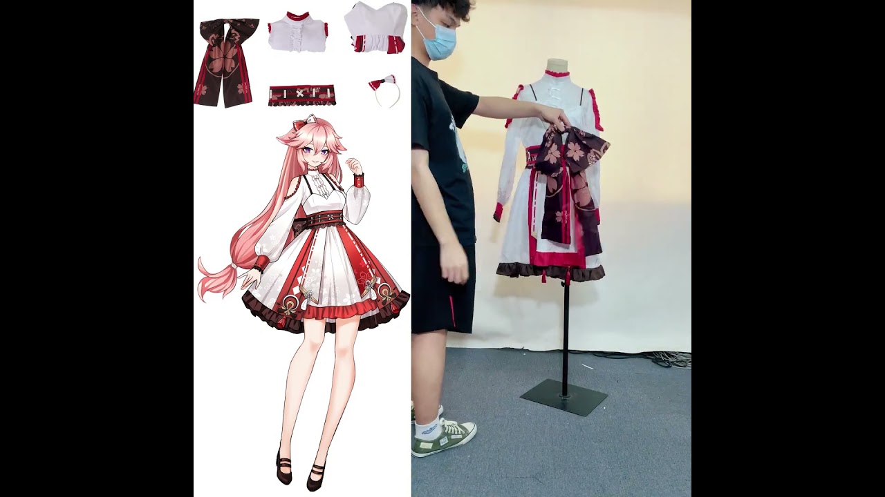 Genshin Impact Yae Miko Cosplay, do you like it? #cosplay #costume #halloween