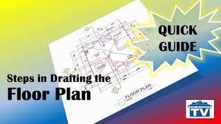 Steps in Drafting the Floor Plan
