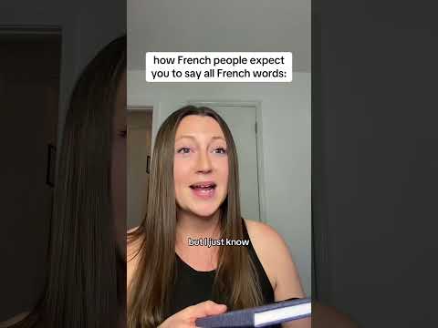 How French people want you to say all French words. #french #learnfrench #languages #bilingual
