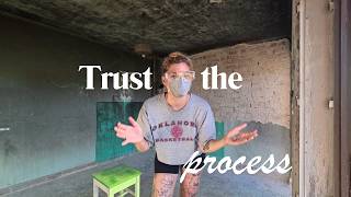 Making Progress Doesn't Always Look Like Much | Renovation Diaries Ep.4  🔨🏚️ #tinyhouse #tinyhome