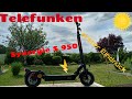 #E-Scooter 🛴 Telefunken Synergie S 950 🔥erster Eindruck...🙂