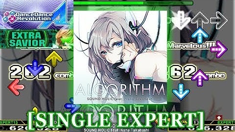 【DDR A (2018)】 ALGORITHM [SINGLE EXPERT] 譜面確認＋クラップ