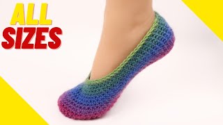 How To Crochet Slippers For Beginners (QUICK & EASY) by Littlejohn's Yarn 44,528 views 1 year ago 29 minutes