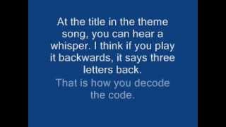 Gravity Falls codes decoded Part 1 EP 1
