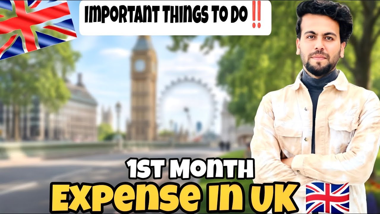 One Month Living Expense In Uk 🇬🇧 || Kitna expense ly k jaiyn Uk 🇬🇧? || Yay Kaam Aty E Ke Lyna🧐