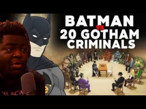 THEY SPITTIN IN THIS ONE! | BATMAN vs 20 GOTHAM CRIMINALS - Jubilee Parody REACTION!