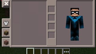 Minecraft PE - Nightwing Skin Costume