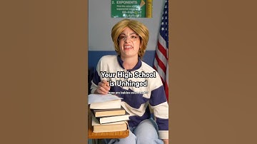 POV: Your High School is Unhinged. Part 2. #comedy #skit #funny #school #highschool