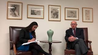 A Diplomatic Conversation between Thomas Pickering ’53 and Mariya Ilyas ‘13