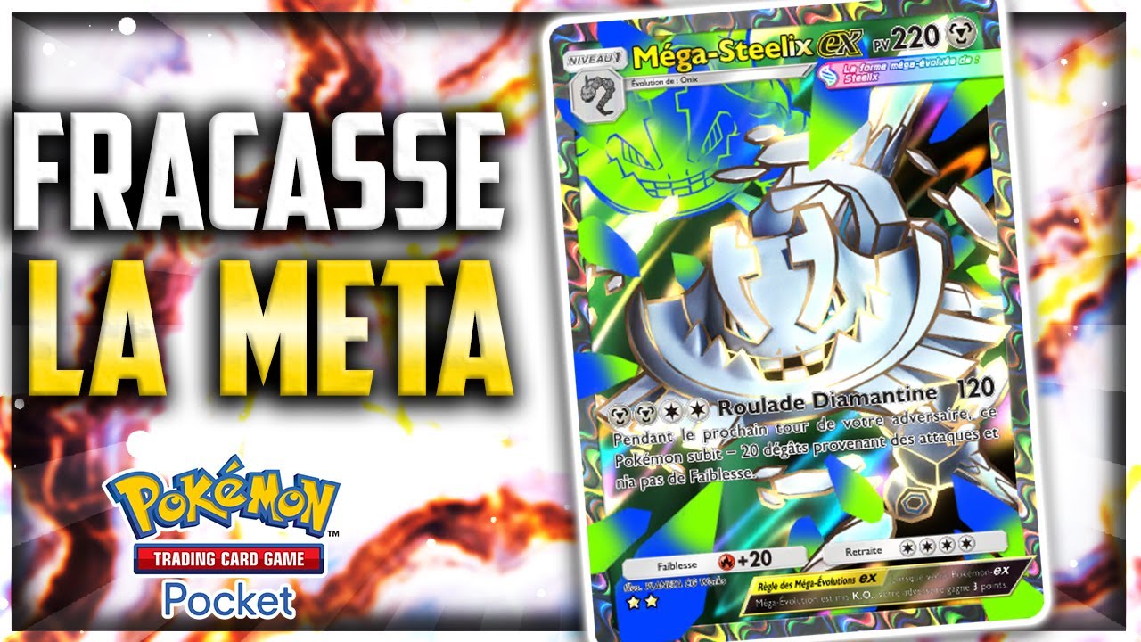 100% de VICTOIRES avec CE DECK MEGA-STEELIX ! Il est TROP FORT sur Pokemon TCG Pocket