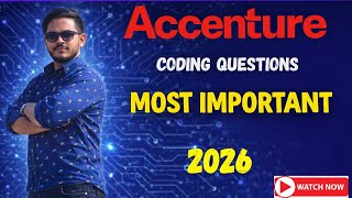 Accenture Coding Questions Most Important #accenture #coding #important