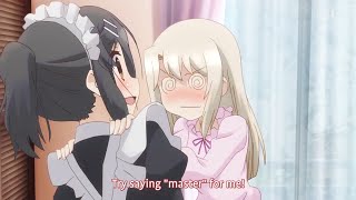 運命! Illya is crazy about Miyu! Fate Kaleid liner Prisma