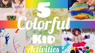 5 EASY & COLORFUL Kid Activities! screenshot 2
