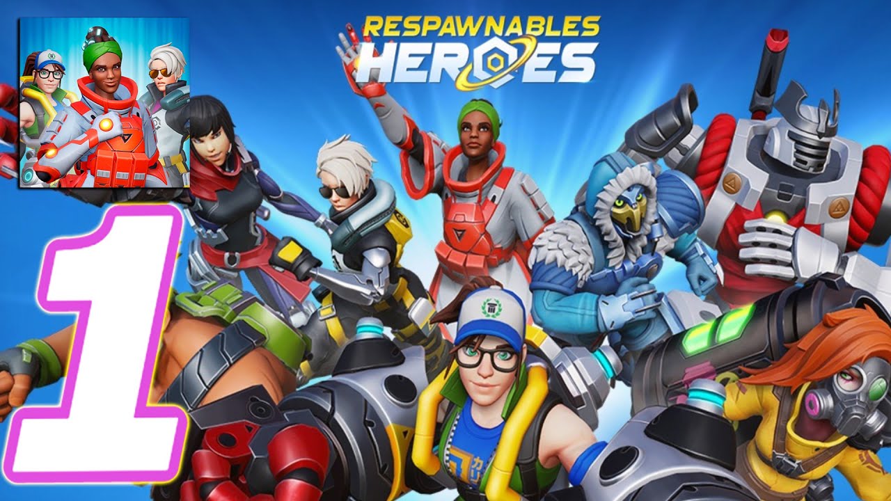 Respawnables Heroes - Gameplay Part 1 - Super Heroes (Android)