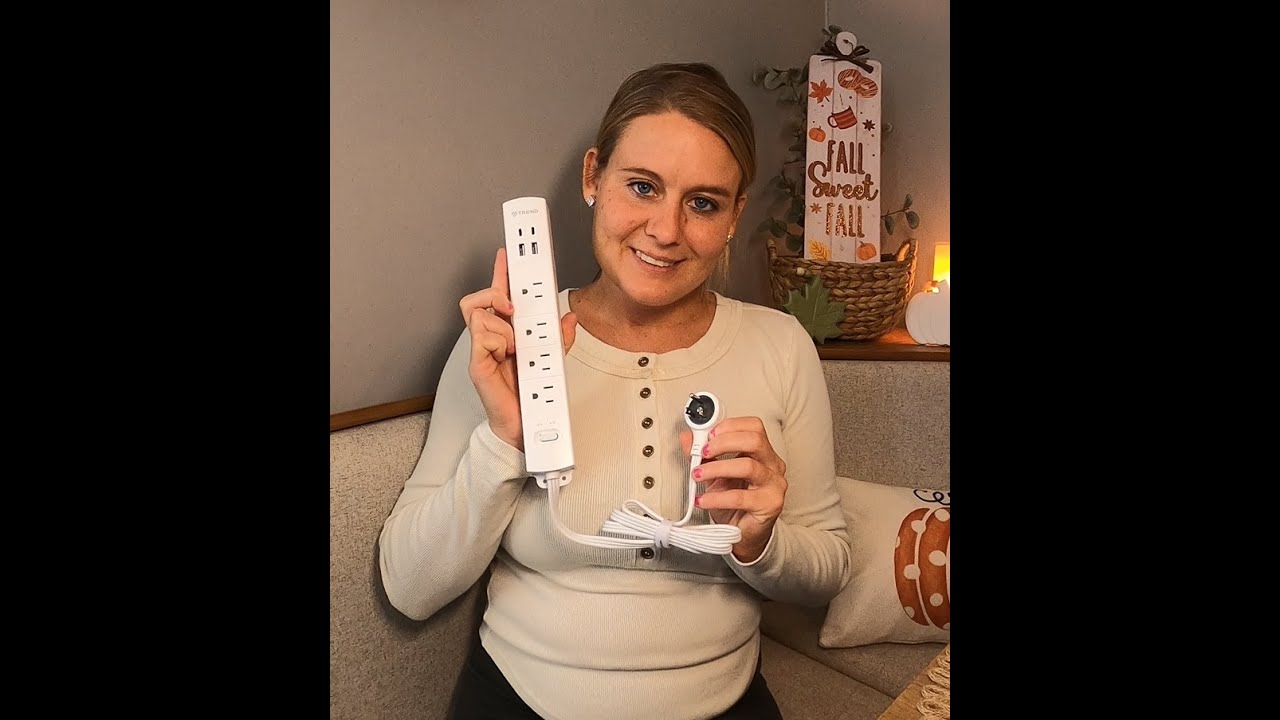 TROND Electrical Outlet Extender with 360° Rotating Plug - ELT Listed 36in Extension Cord