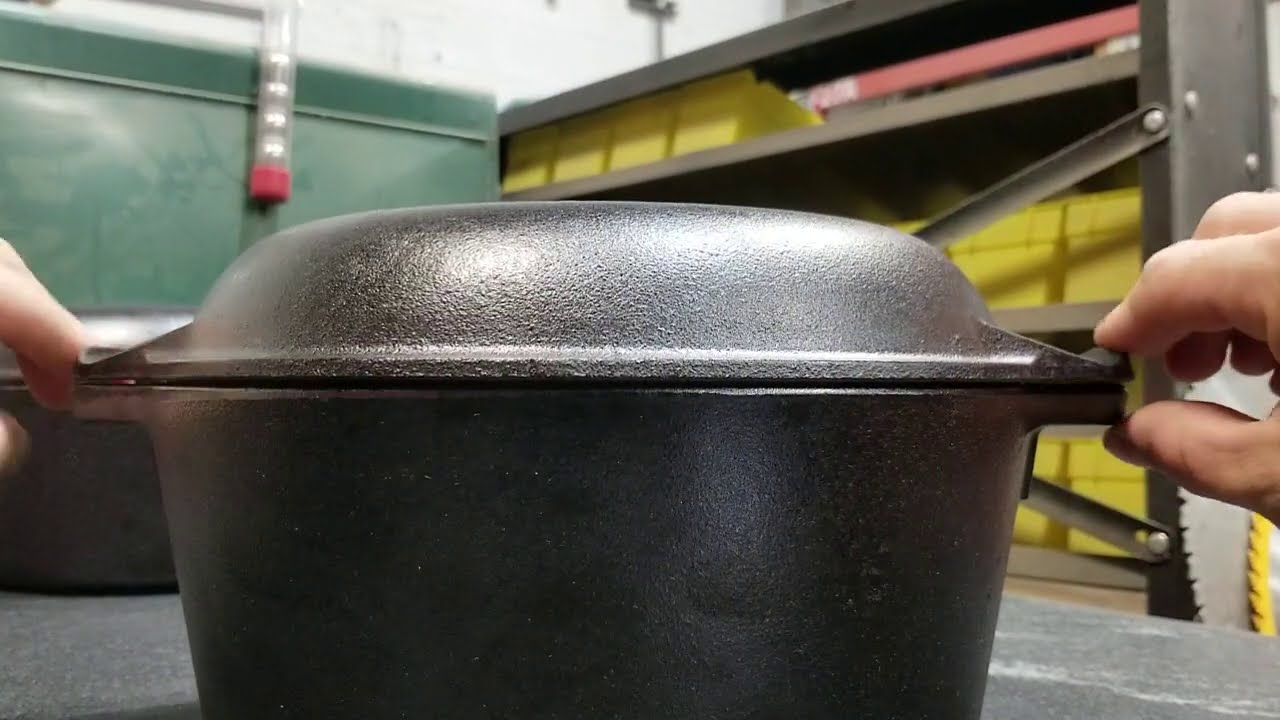 Lodge L8DD3 review warped lids YouTube