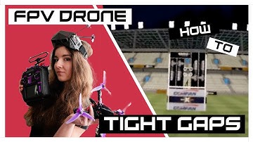 How to tight gaps 1 - FPV Drone Flying - tutorial in Velocidrone sim 🍿 | MaiOnHigh