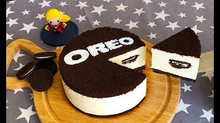 OREO CHEESECAKE FIRINSIZ 😋 No Bake Oreo Cheesecake / ASMR - Subtitle of all languages