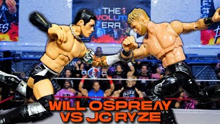 Will Ospreay Vs JC Ryze! WWE Action Figure Match! WWE Vid Fed! WWE Pic Fed!