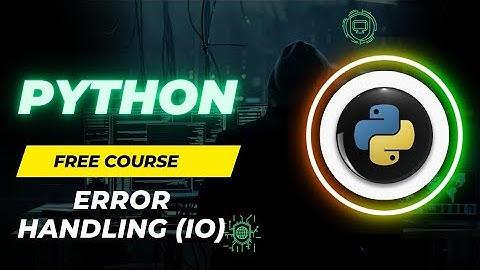 Error Handling ( IO )