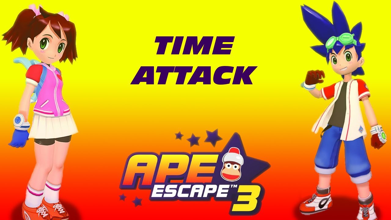 Ape Escape 3 Time Attack Mode - YouTube