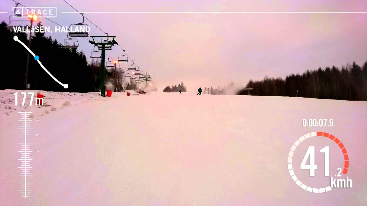 Trace: Skiing - Petter Alexanderson at Vallåsen