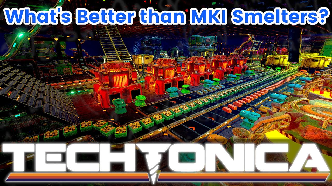 Upgrading Smelters to MKII - Techtonica