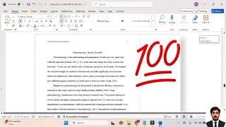 New Perspectives Word 365/2021 Module 2: SAM APA Project 1b #Nanotechnology #word module 2 apa