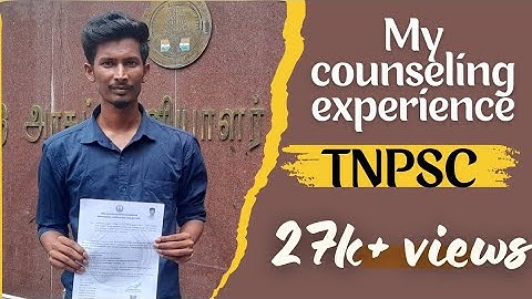 Group 4 counseling 2025/My group 4 counseling experience/Group 4 counseling process/vimal tnpsc