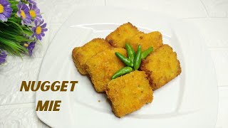 Nugget Mie Ide Jualan Ekonomis, A Modal Utama 1 Bungkus Mie, Jadi 45 Potong