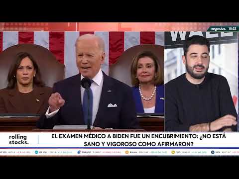 Biden "no tiene capacidad para pensar ni razonar". El ex-m&eacute;dico de la Casa Blanca pide examinarlo
