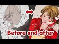 Relaxing Cute Character Drawing ✨ Cozy Digital Art Process | Kawaii Illustration, Aesthetic Anime
