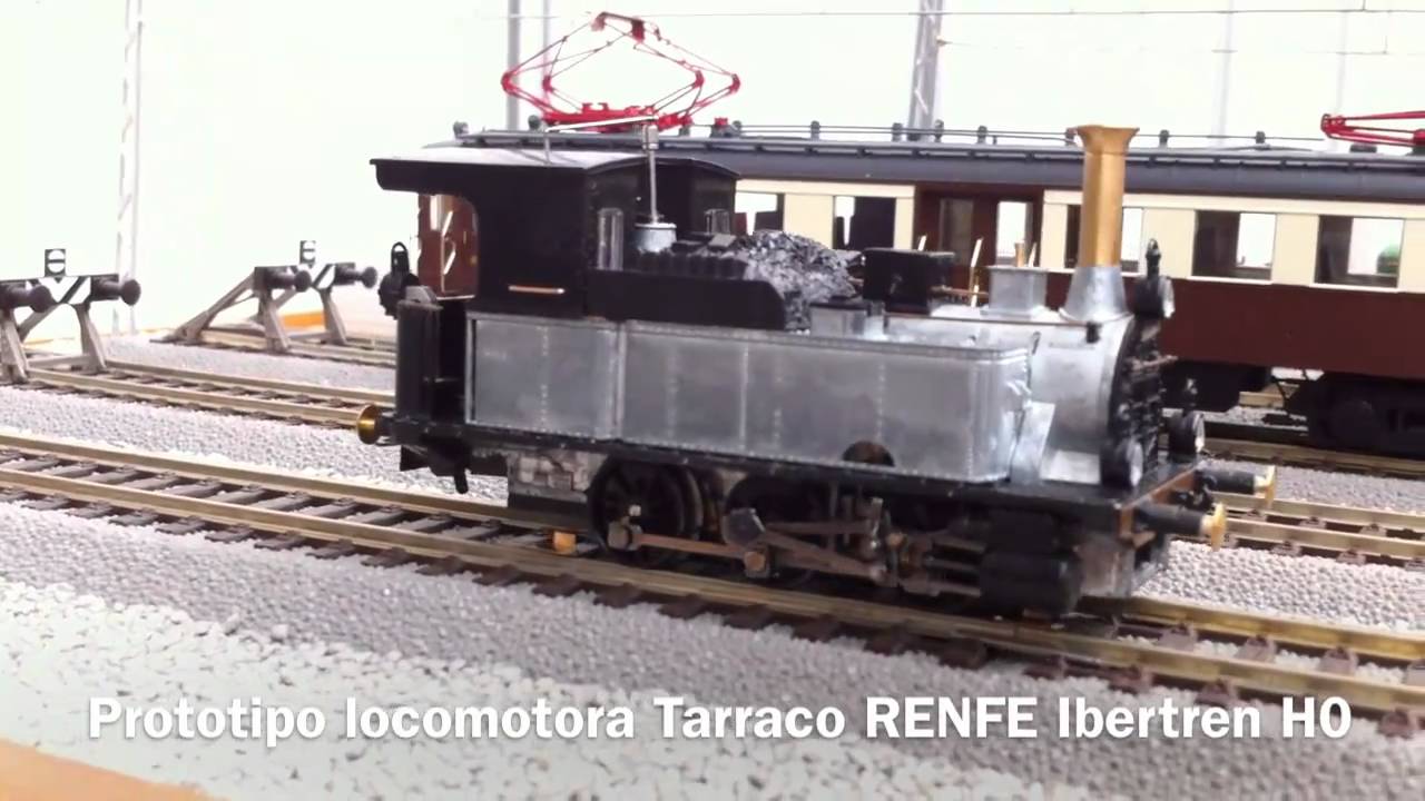 Prototipo Locomotora Vapor Tarraco RENFE Ibertren H0