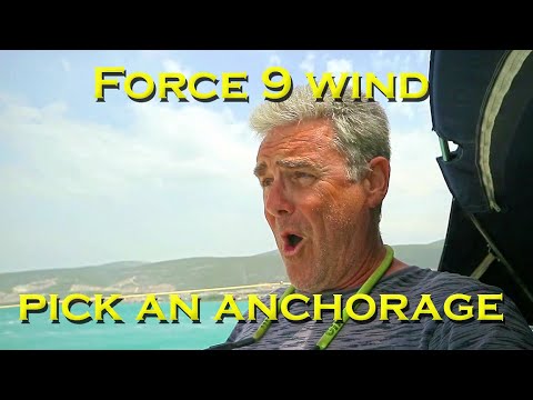 Where do we hide from FORCE 9 southern winds - Sailing A B Sea (Ep.169)