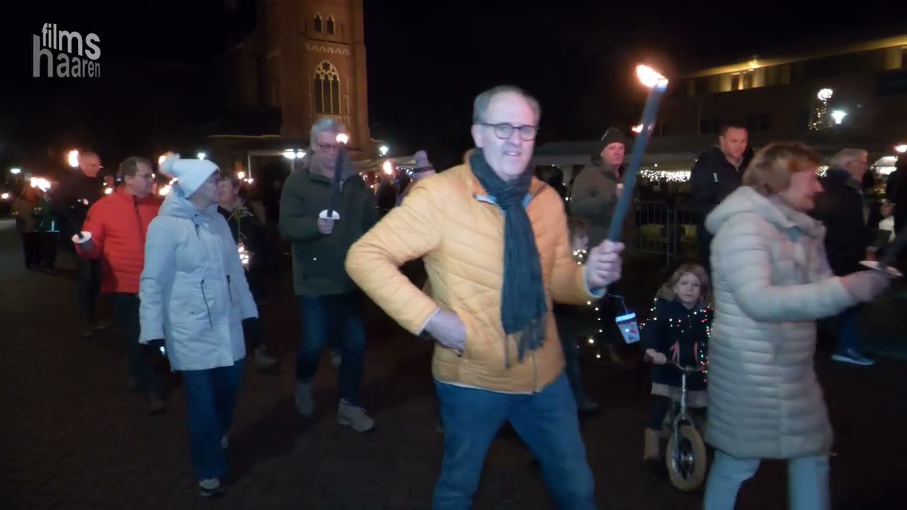 2025 Fakkel optocht in Haaren