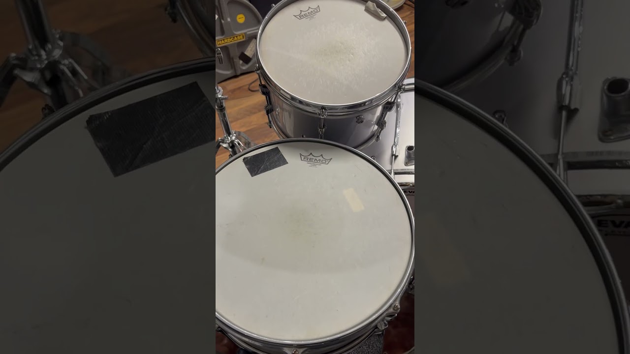 Premier late 60s drum tone check, any notes for tuning these vintage beauties?