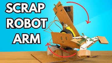 I Built A Robotic Arm From Scraps