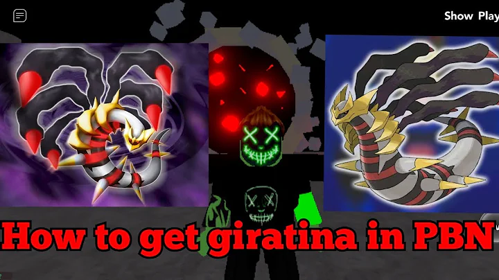 How to get Giratina in PBN | Pokemon brick bronze nebula