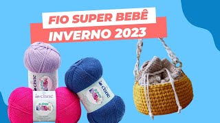 Fio Super Bebê Cisne 100g - Inverno 2023