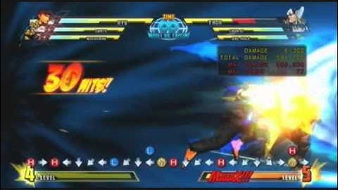 Marvel vs Capcom 3 Ryu Combo guide