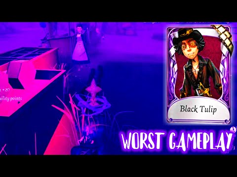 Identity V's WORST Prospector Black Tulip Skin Gameplay