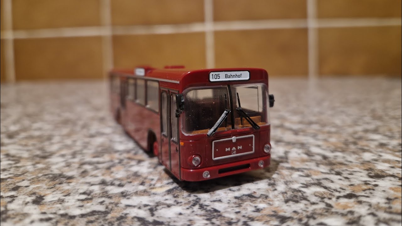 RIETZE 72317 MAN SL 200 Bahnbus deutsche bundesbahn sondermodell 