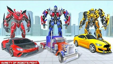 Jet Robot Car :Robot Car Games - Robot vala Game - Android Gameplay