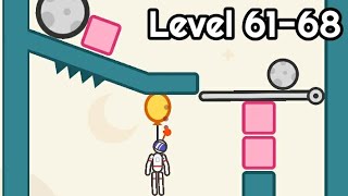 Rescue Rope Cut Level 61-68 Android Gameplay screenshot 2