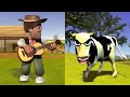 EL TRACTOR Y POLLITO PIO PIO LA GRANJA DE ZENON REMIX EFFECTO BARTOLITO DEL TORO DE VACA LOLA😉🐂🐣🐄🌈
