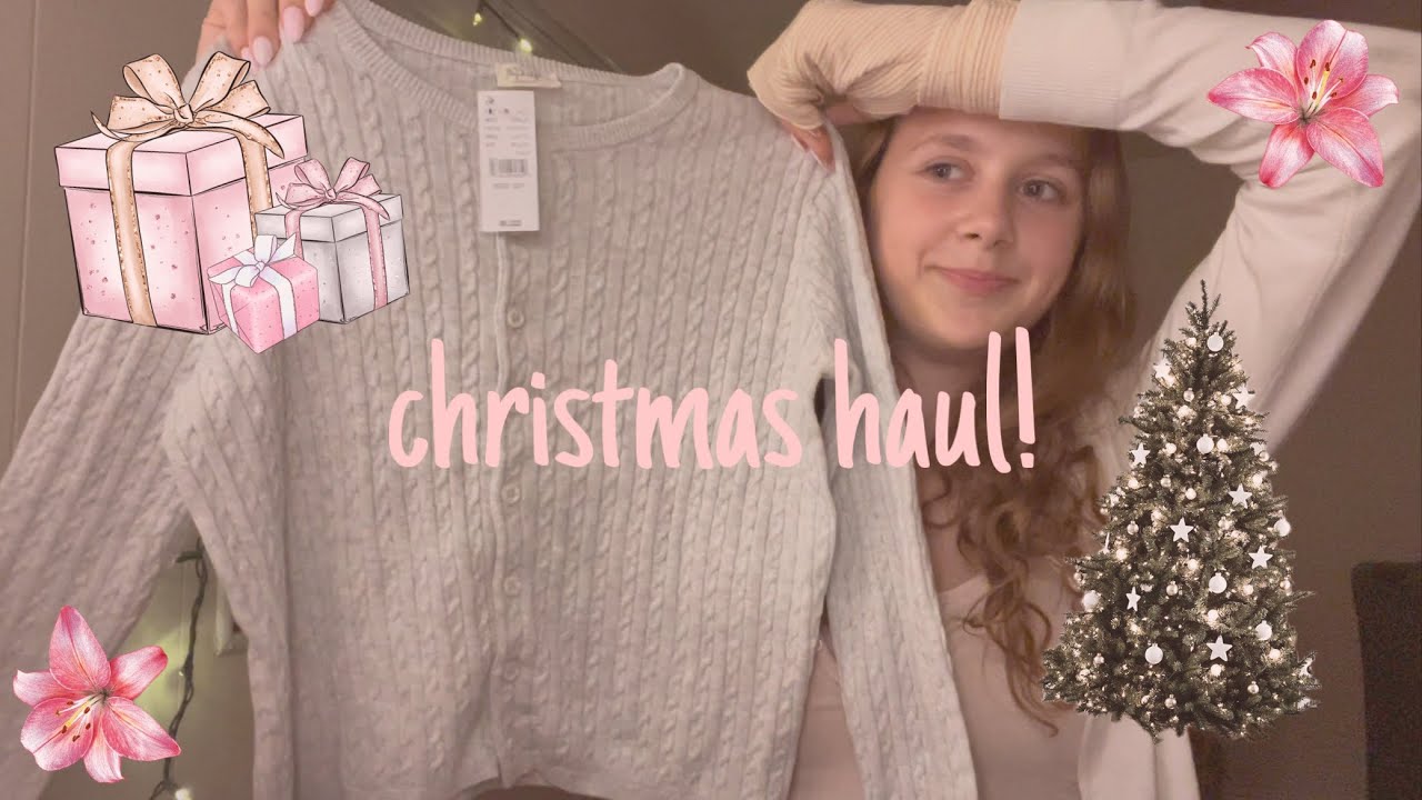 my 2024 christmas haul!🎄🫧