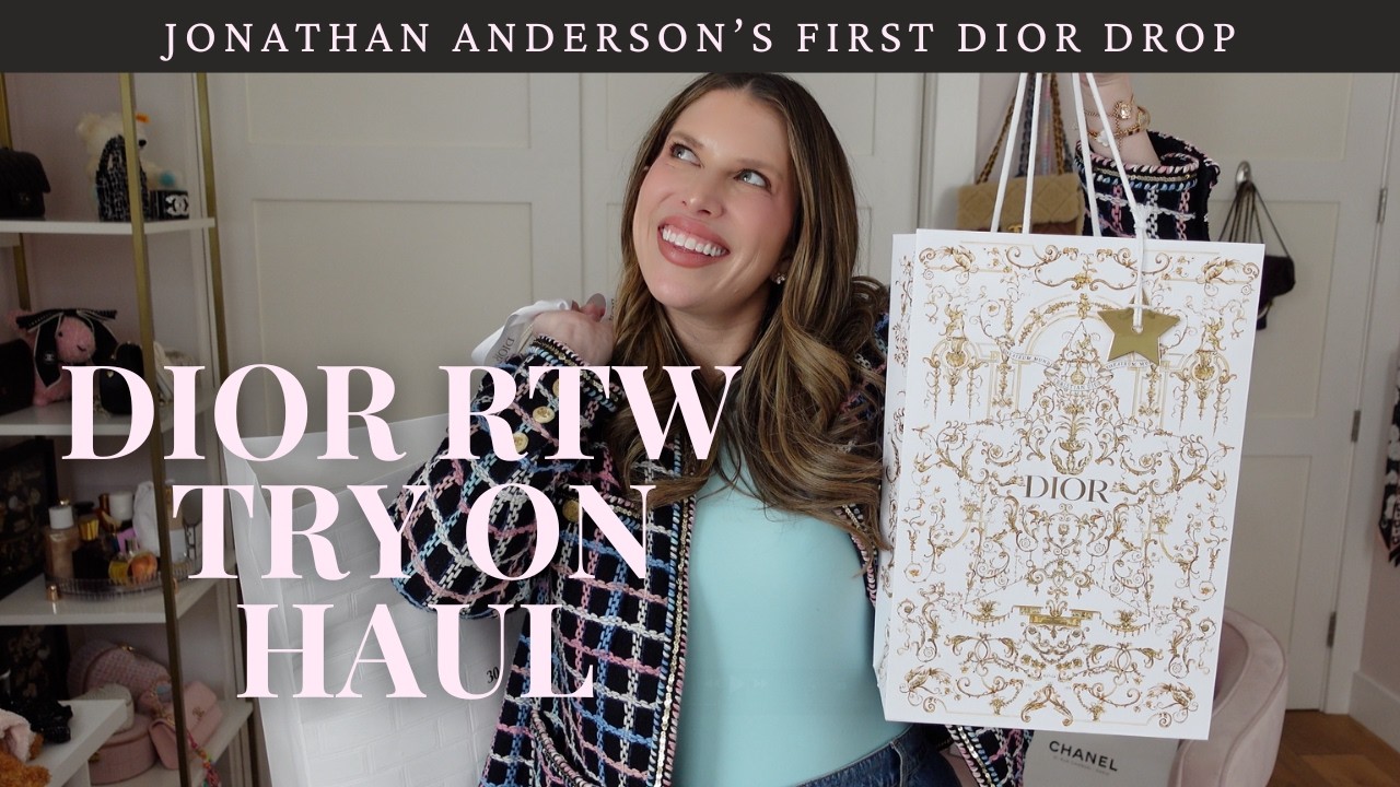 🌷🕊️ Покупки в Dior | Дебютная коллекция Джонатана Андерсона — женственная, девичья и всё такое 🌷🕊️