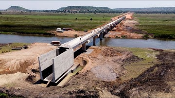 SGR TABORA - KIGOMA KAZI INAENDELEA, DARAJA LA MALAGARASI LAFIKIA 96%