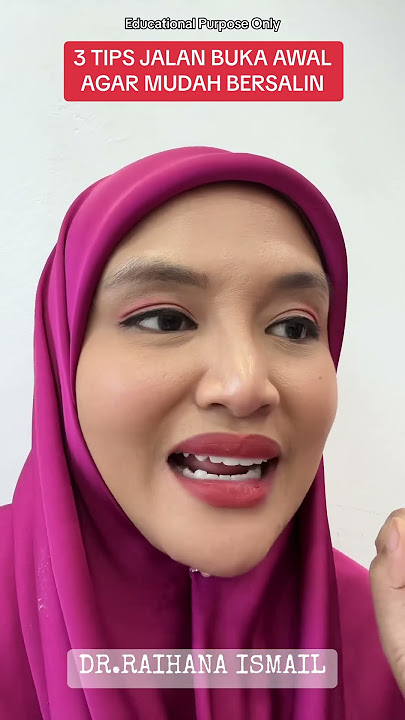3 tips jalan terbuka awal agar mudah bersalin